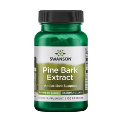 Swanson, Pine Bark Extract, 50 mg , 100 Capsules